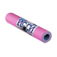 Коврик для йоги и фитнеса INDIGO PVC двусторонний IN258 173*61*0,6 см Голубо-розовый